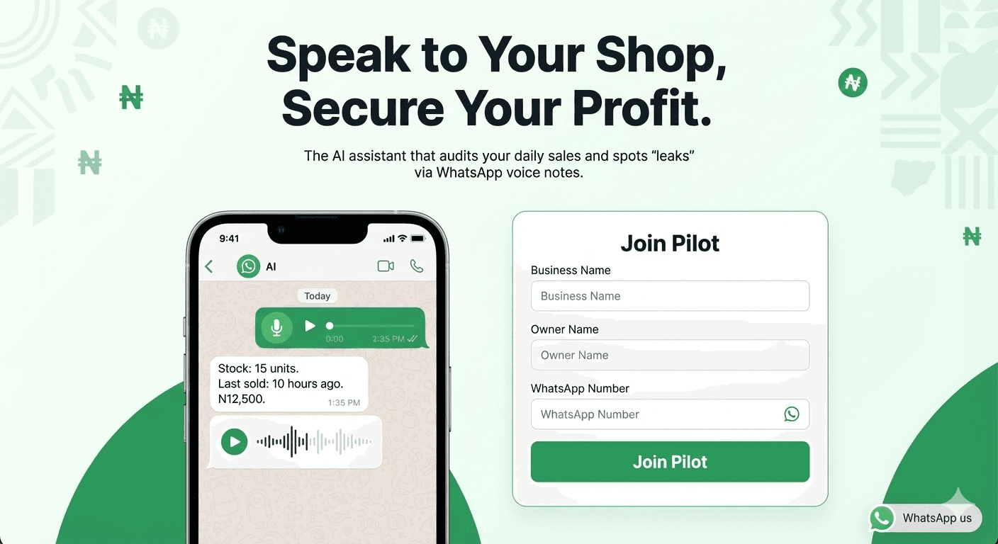 NairaSensei AI Assistant hero image